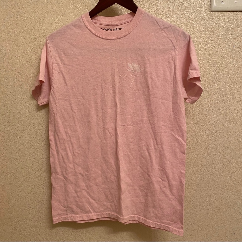 Shawn Mendes Lost In Japan exclusive T-shirt